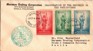 Philippines, Worldwide First Day Cover