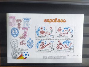 Football World Cup  1982    Football World Cup - Spain (I)   Block