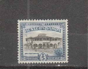 Samoa  Scott#  189  MH  (1949 Apia Post Office)