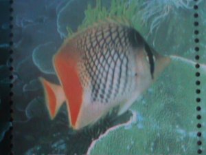 ​CHINA-1998-SC#2931 TROPICAL FISHES-22ND UPU CONGRESS SHEET-MNH-VERY FINE