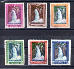 Dominican Republic 422-427 used