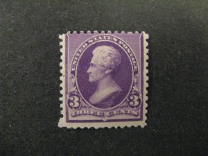 US #221 Mint NH OG p2403.4383