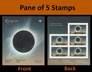 Canada 3418 Total Solar Eclipse pane 5 A MNH 2024