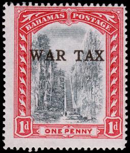 Bahamas Scott MR5 (1918) Mint H F-VF CV $4.50 M