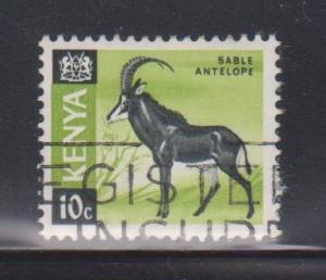 KENYA Scott # 21 Used - Sable Antelope