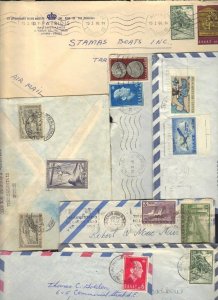 GREECE 1950-80's COLL. OF 20 (13 COMMERCIAL COVERS & 7 FDC's) INCLUDES 2 P.C.