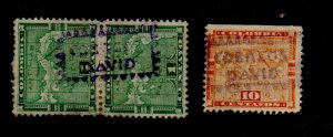 Panama DAVID Overprints