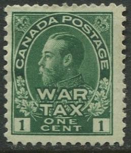 Canada - Scott MR1 - War Tax Issue - 1915 - MH - Single 1c stamp