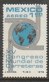 MEXICO C470 World Road Congress USED. F-VF. (1327)