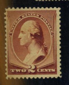 210 MINT F-VF OG NH Rust specks on gum Cat$130