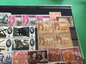 Commonwealth mounted mint & used stamps A14973