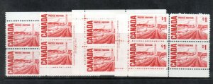 Canada #465Biii Very Fine Never Hinged Match Set