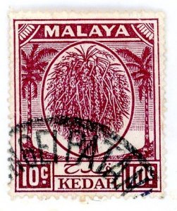 Malay States- Kedah, Scott #69, Used