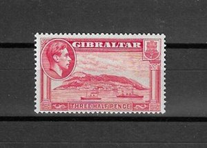 GIBRALTAR 1938/51 SG 123a MLH Cat £300