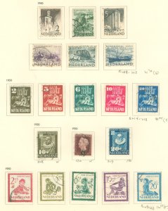 Netherlands #B208-B223 Used Single (Complete Set)