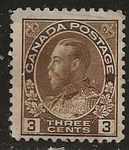 Canada ^ Scott # 108 - MH