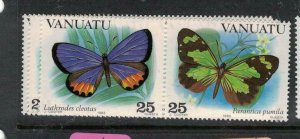 Vanuatu Butterfly SC 346-8 MNH (2epo) 