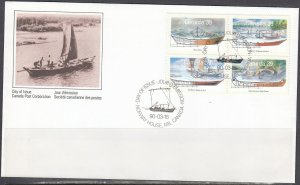 Canada Scott 1269a FDC - Small Craft - Work Boats