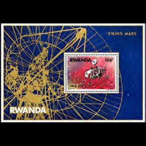 RWANDA 1977 - Scott# 827 S/S Viking NH