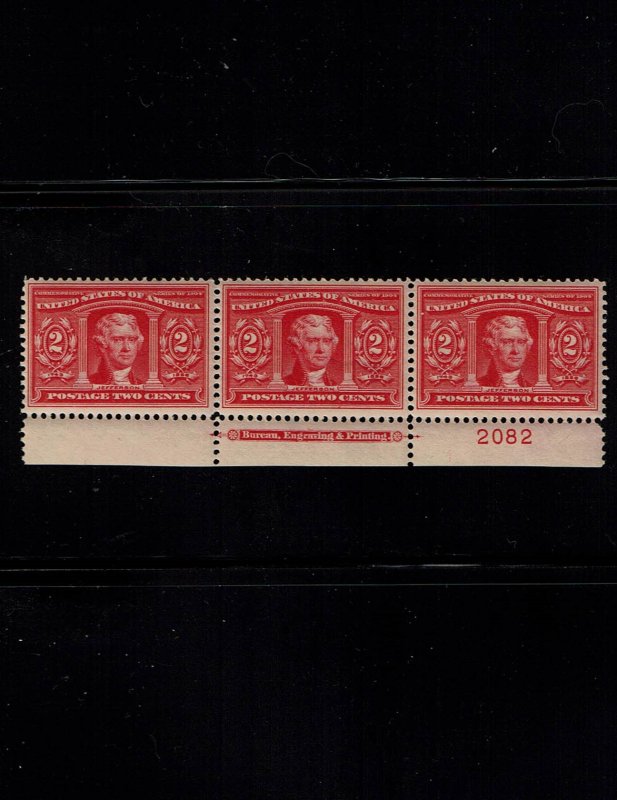 Scott #324 VF+-OG-NH. SCV - $210.00