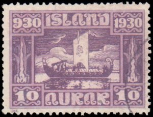 Iceland #155, Complete Set, 1930, Used