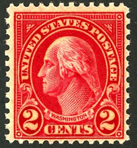 U.S. #634A MINT OG NH