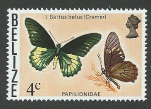 Belize Scott  349  MNH   Butterflies  