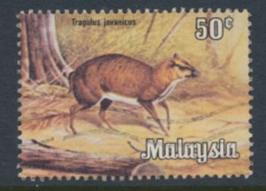 Malaysia   SC# 177   Used Chevrotain  Mouse Deer 1979 see details & Scan        