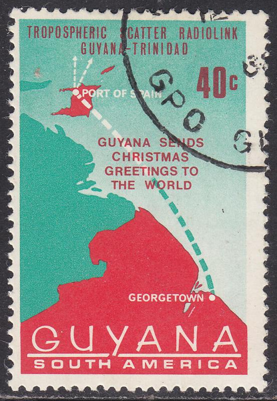 Guyana 67 CTO 1968 Tropospheric Radio Scatter Relay