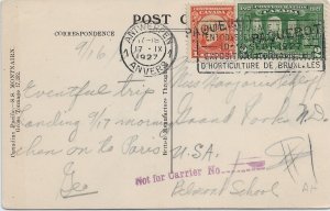 1927 Canadian Pacific Line, SS Montairn Paquebot, Antwerp to Grand ... (56834)