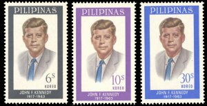 Philippines 1965 Scott #925-927 Mint Never Hinged