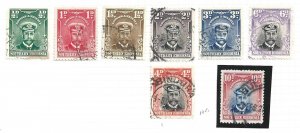 1904-29  SOUTHERN RHODESIA - SG n. 9 10d.+ low values USED