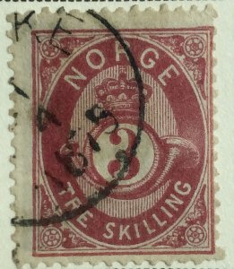 AlexStamps NORWAY #18 FVF Used 