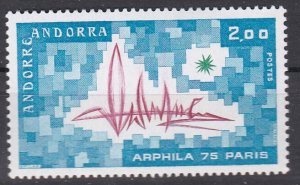 French Andorra Sc #241 MNH