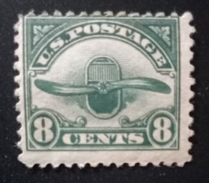 US Scott #C4 Airmail 8c Mint H Og F-VF 1923