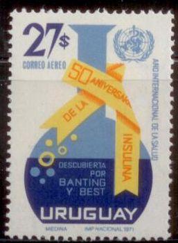 Uruguay 1972 SC# C385 MNH L282-3