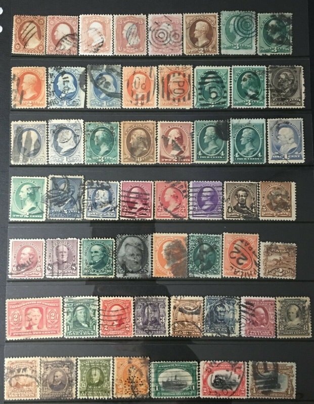 Small Collection US 19th Century Lot