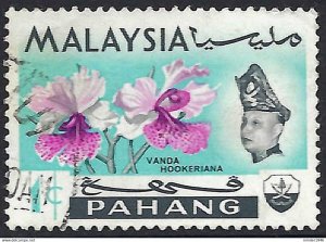 MALAYA PAHANG 1965 1c Multicoloured SG87 Used