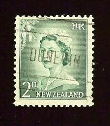 New Zealand #291 2p Queen Elizabeth II used