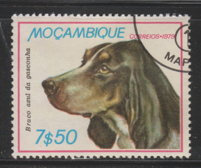 Mozambique 665 Blue Gascon Hound 1979