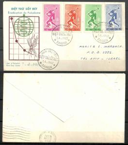 VIETNAM SAIGON STAMPS, 1962, FD COVER