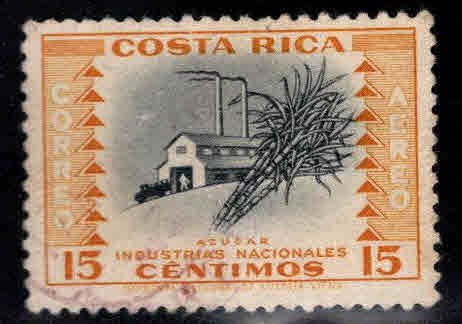 Costa Rica Scott c254 Used  stamp