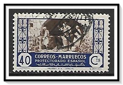 Spanish Morocco #255 Blacksmiths Used