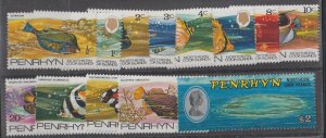 Penrhyn Island SC 50-62 MNH