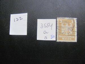 Germany 1924 USED SIGNED SCHLEGEL  MI. 355Y WATERMARK VAR. VF/XF 50 EUROS (122)