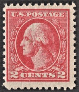 US 528 MNH F/VF 2 Cent Washington-Carmine Type Va CV $20