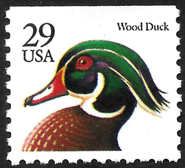 Scott 2484  29¢ Wood Duck MNH Booklet Single