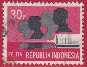 Indonesia - 1969 - Scott #773 - used - Health Care