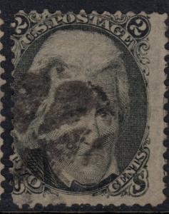 U.S. Scott #73 2-Cent Stamp - Used Single