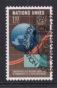 United Nations  Geneva  #58 cancelled 1976 UNCTAD